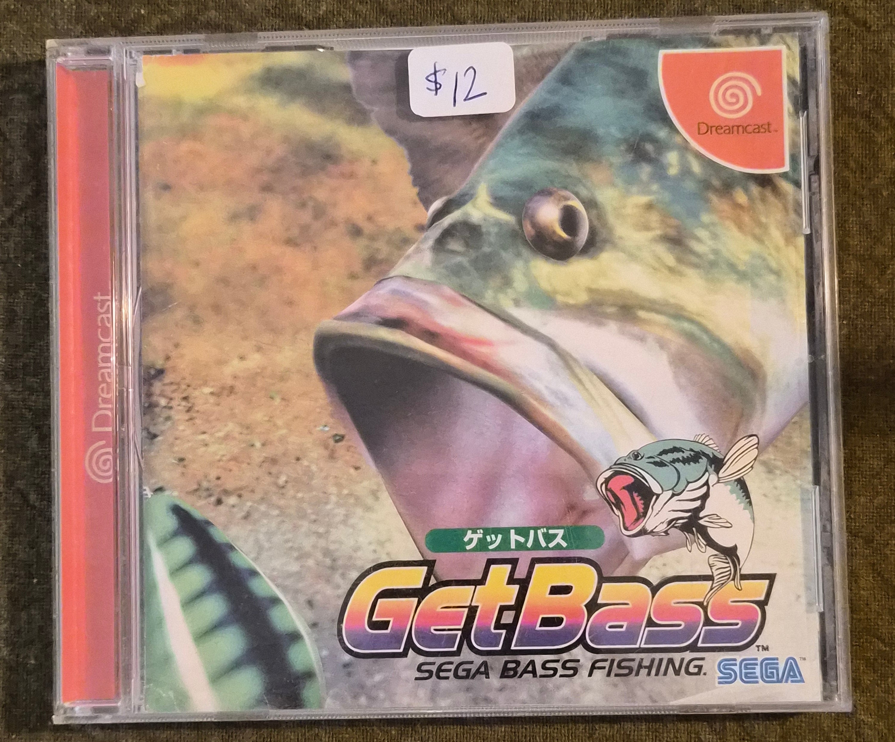 Get Bass: Sega Bass Fishing – Sega Dreamcast – NTSC-J Japan Import – Fishing Video Game