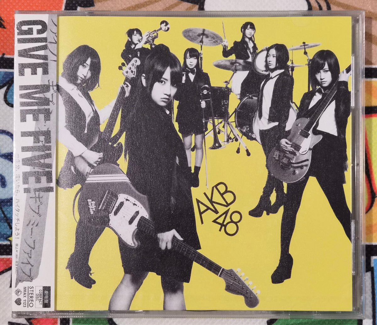 AKB48 – GIVE ME FIVE! Theater Edition CD – 2012 Japan J-Pop Idol Single – NMAX-1123 – New Sealed