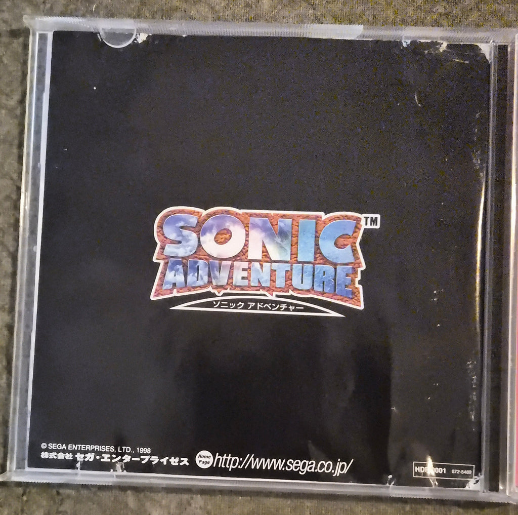 Sonic Adventure – Sega Dreamcast – Japan Import NTSC-J – Classic Sega Platform Game