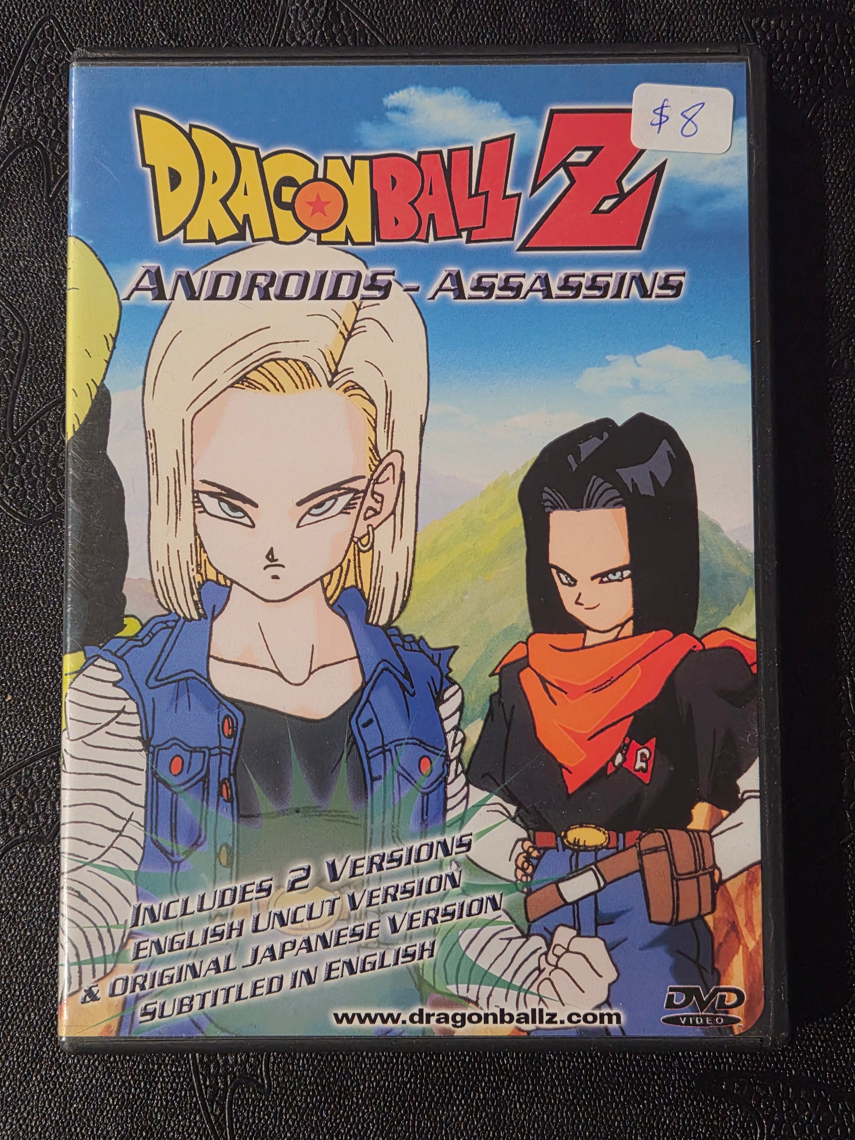 Dragon Ball Z – Androids - Assassins DVD (2001) – Uncut English & Japanese