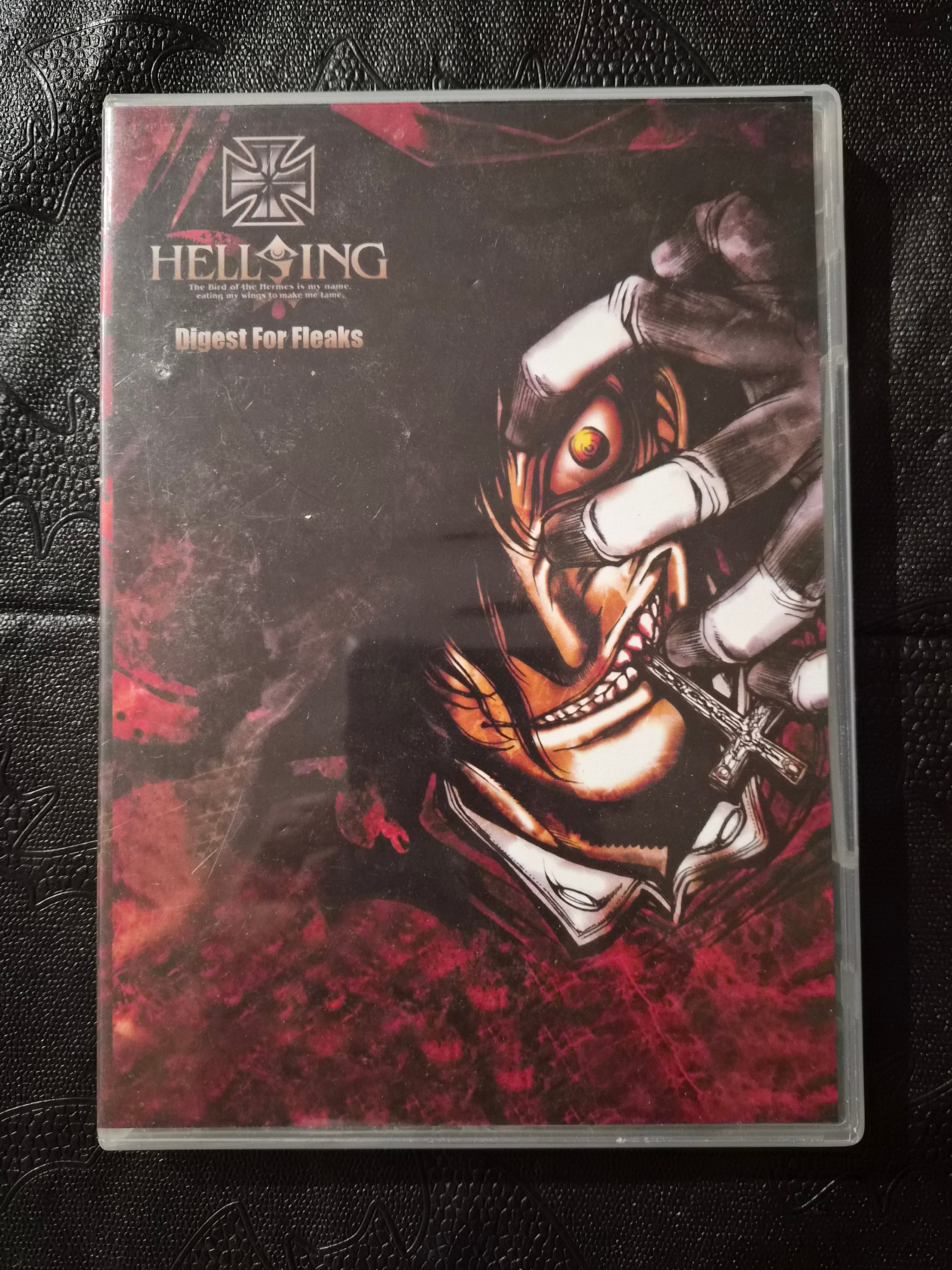 Hellsing Digest Anime DVD Fleaks Release Japanese Anime Action Horror