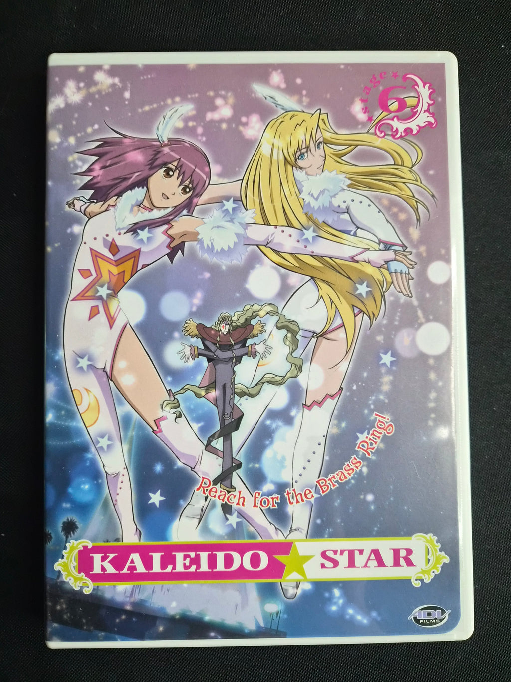 Kaleido Star Volume 6: Reach for the Brass Ring – ADV Films Anime DVD – English & Japanese Audio – Bonus Poster & Standee Included