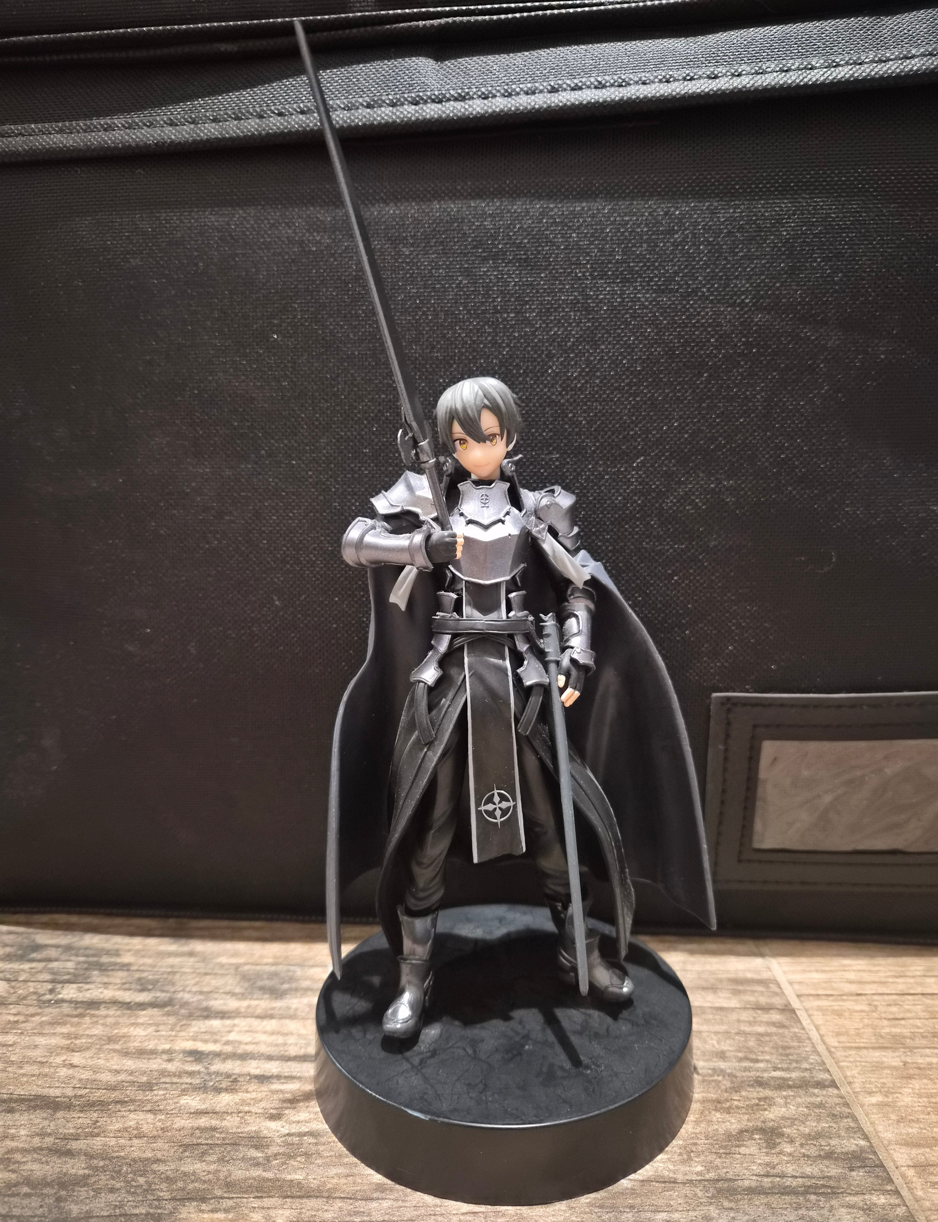 Banpresto Sword Art Online Alicization Rising Steel Integrity Knight Kirito Figure – 6" – With Sword & Base