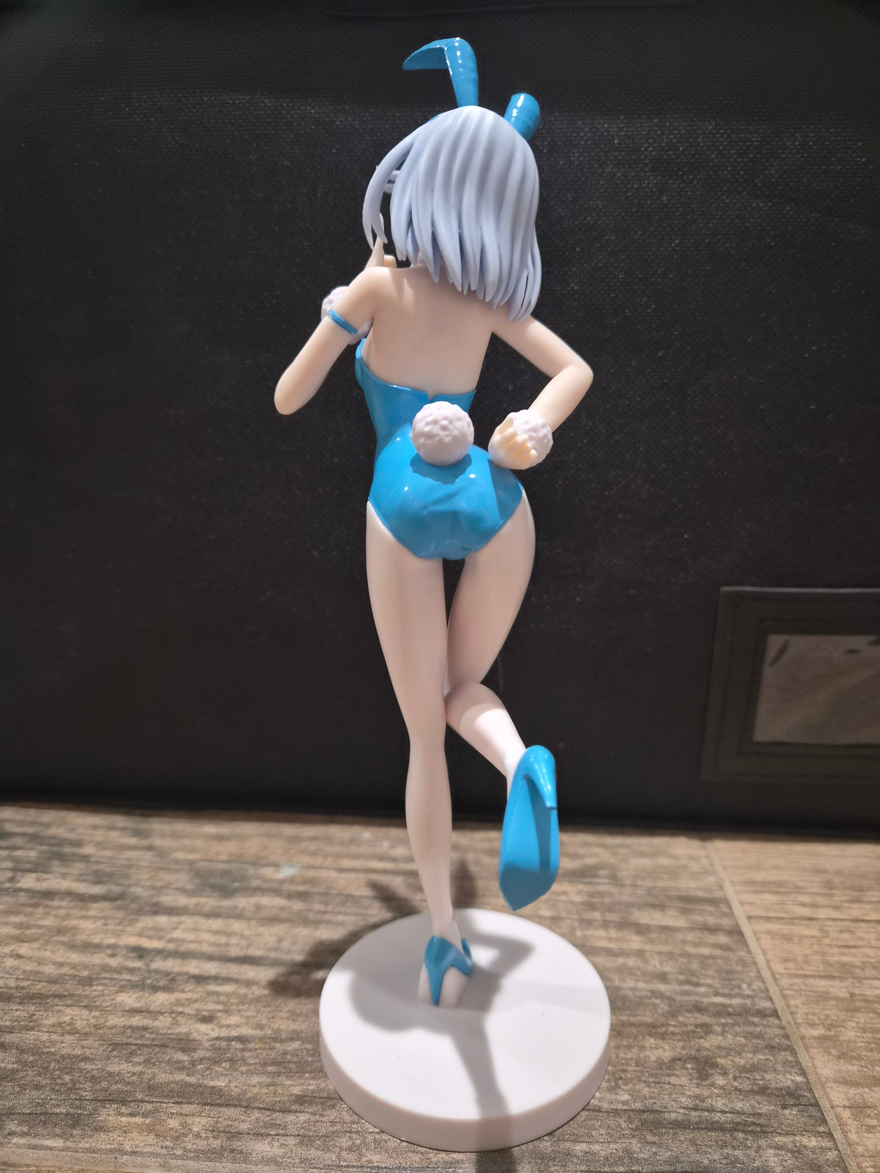 Banpresto Asahi Amagami (Bunny Version) Figure – Tying the Knot with an Amagami Sister – 8" Anime Prize Figure with Original Base