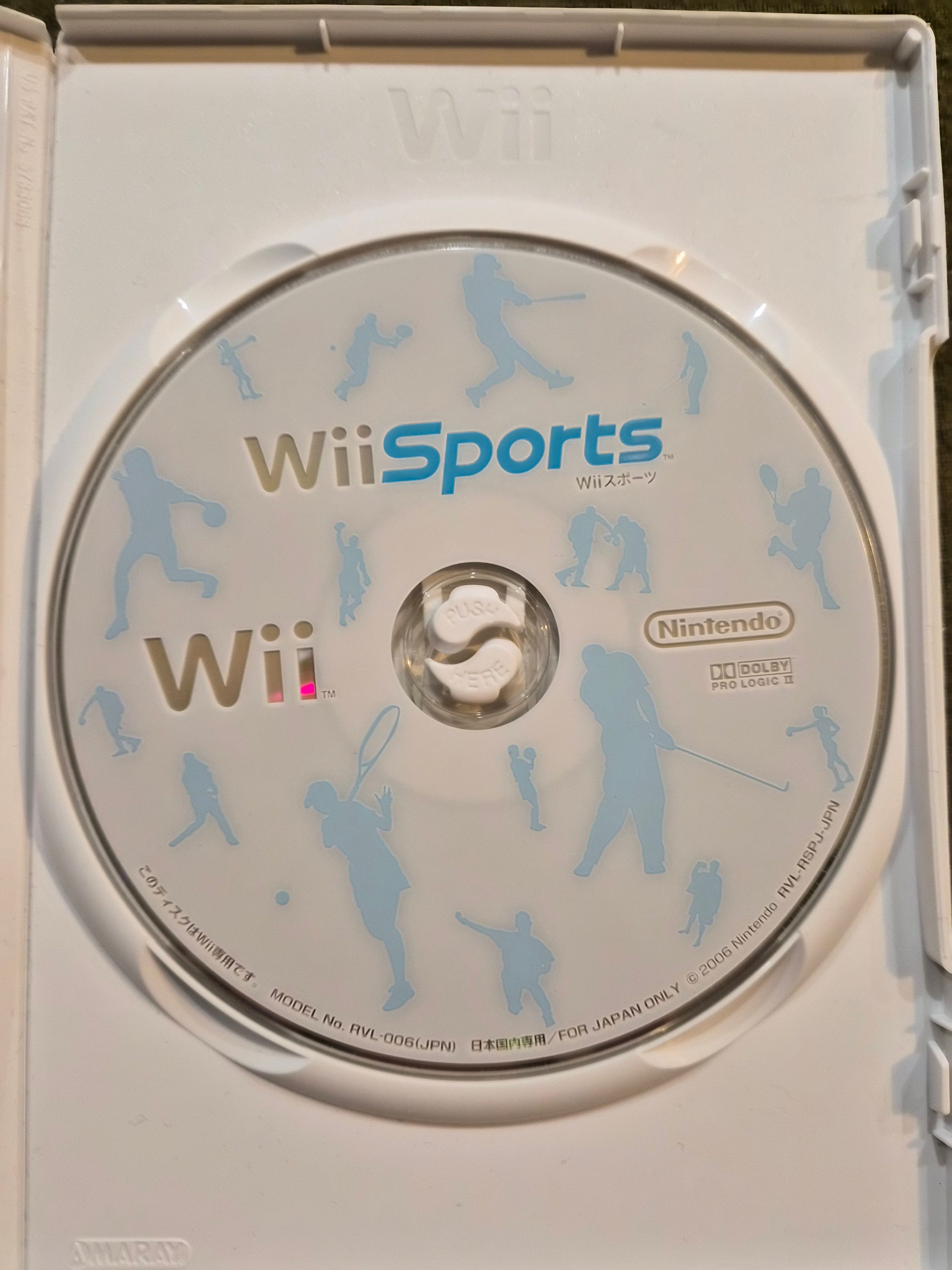 Wii Sports – Nintendo Wii – Japan Import NTSC-J – Complete w/ Case & Manual