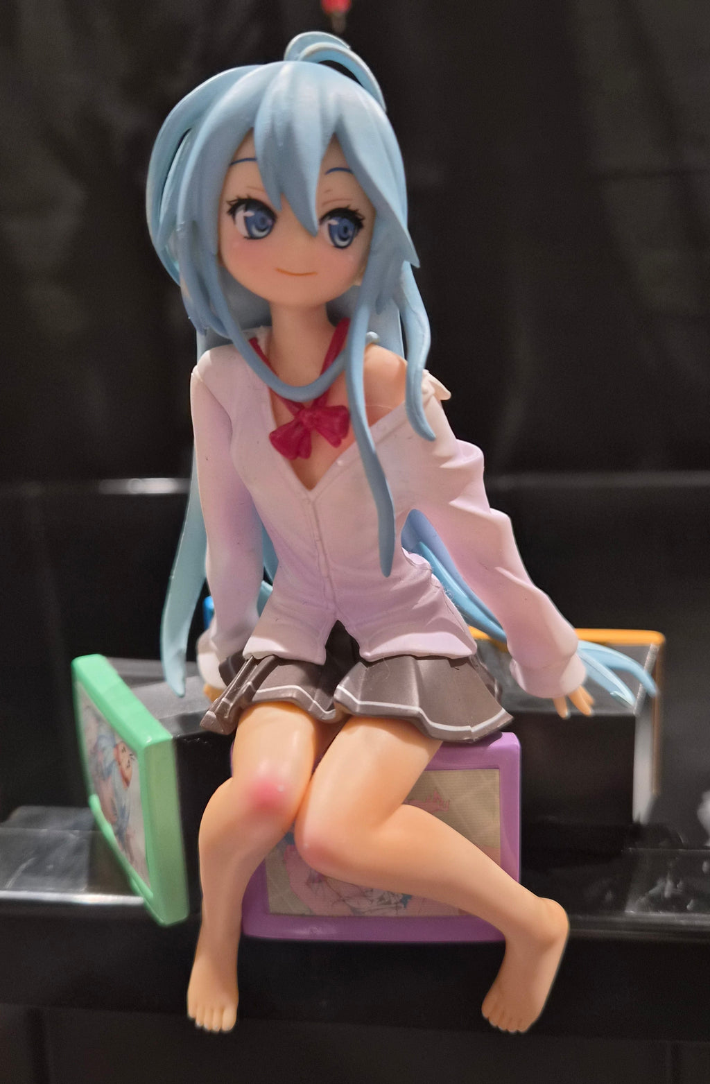 Erio Touwa Sitting Prize Figure – Denpa Onna to Seishun Otoko – Taito – 2011 – 5.5" Statue