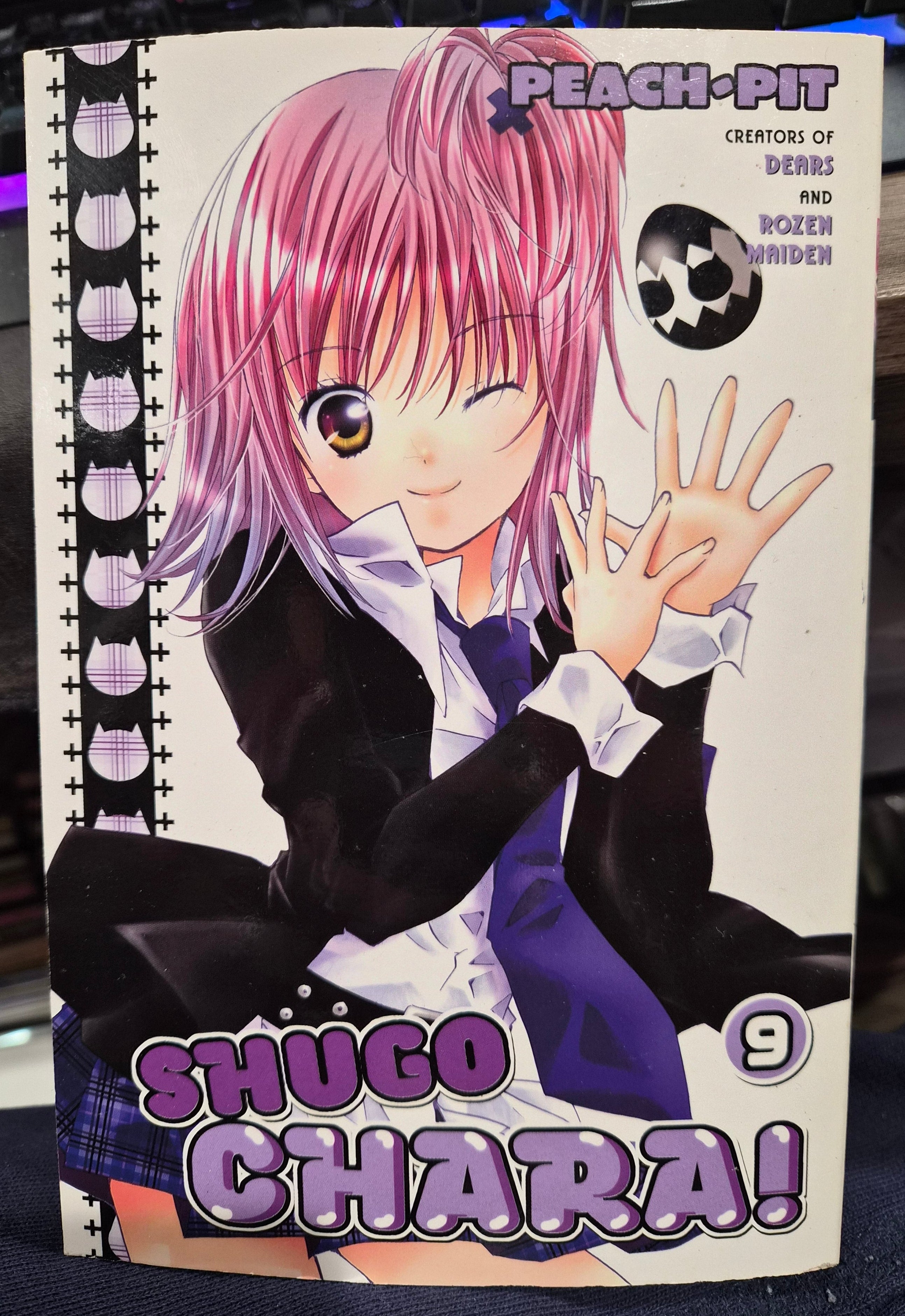 Shugo Chara! Manga Volume 9 | Peach-Pit | English Edition | Magical Girl Series