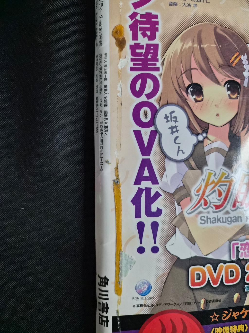 Comp H’s (Comp Heroines) Vol. 2 – Jan 2007 Japanese Bishoujo Magazine w/ Bonus Items