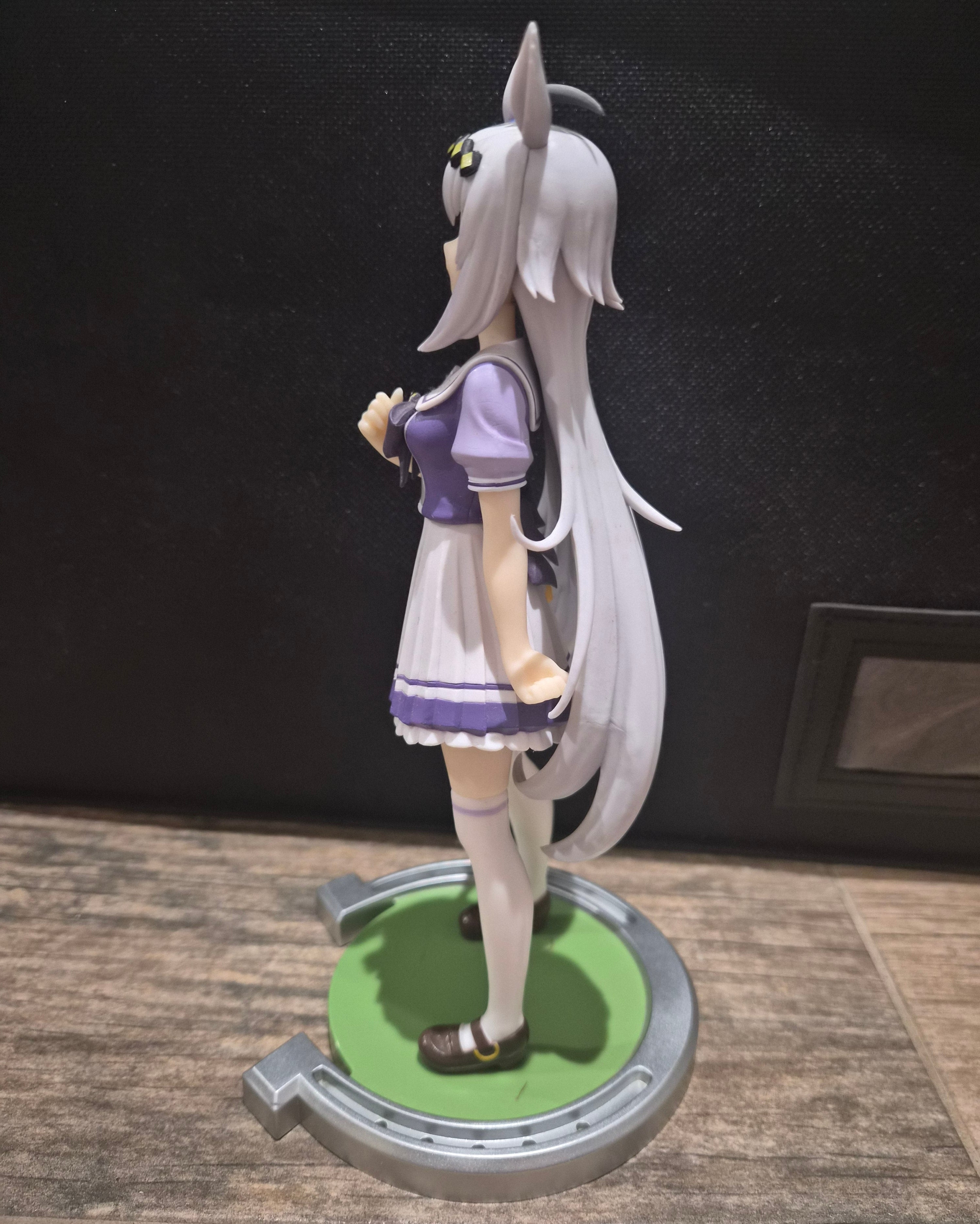 Banpresto Oguri Cap Figure – Uma Musume: Pretty Derby – 7" PVC Prize Figure – Horseshoe Base – Bandai Spirits