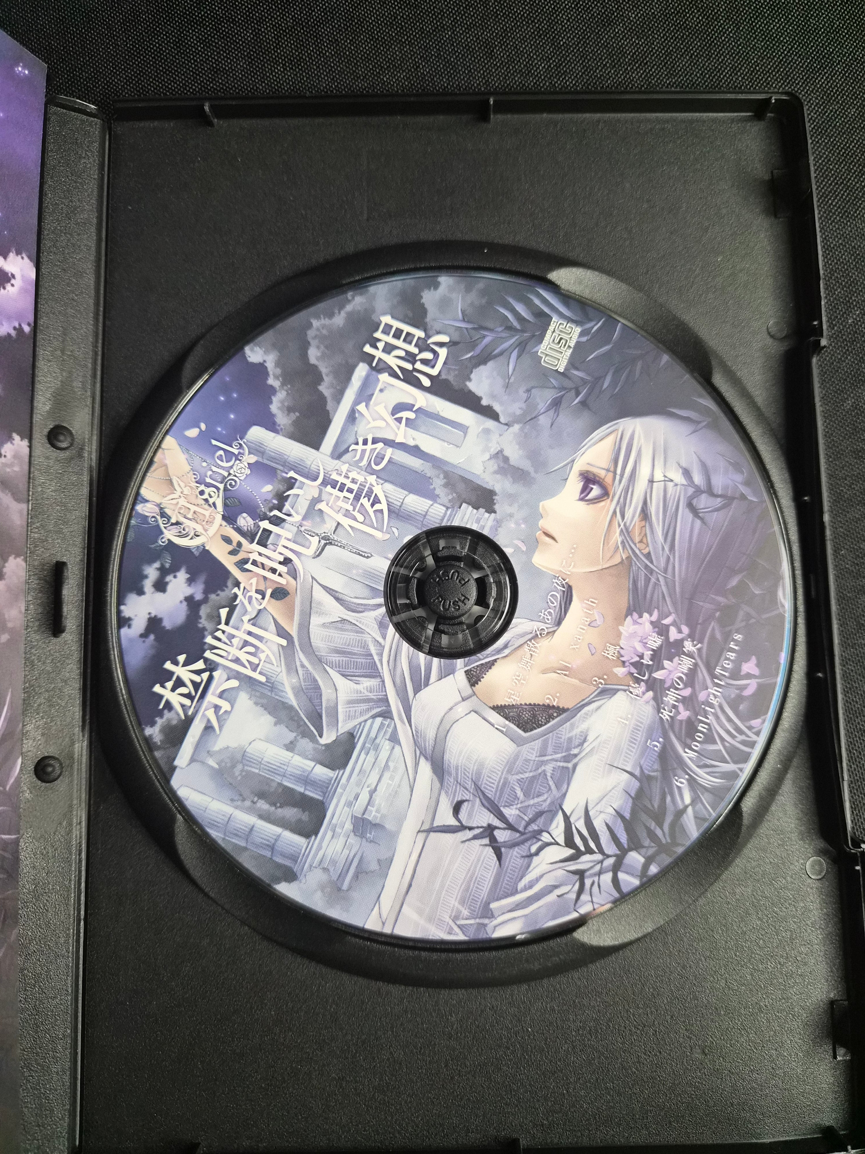 Kindan Wo Noruishi Hakanaki Gensou (禁断を呪いし儚き幻想) – Asriel – 2008 Japan Doujin CD – Long Box Edition – Symphonic Gothic Rock / Power Metal
