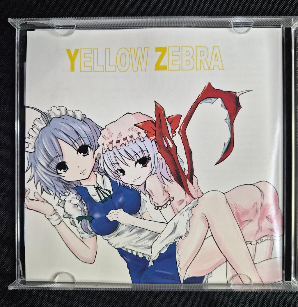 Touhou Project – Color of Flower – Yellow Zebra – Doujin Music CD – J-Pop System Remixes – Japan Import