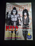 BURRN! Japanese Heavy Metal Magazine – April 2022 – KISS Cover – Taylor Momsen Poster – Japan Import
